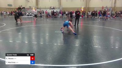 126 lbs Quarterfinal - Eddie Reyes, Ecedao vs Taylor Martinez, Jax Wrestling Club