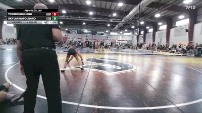 109 lbs Round 1 (12 Team) - Josh Perez, CT Sneaky Golem`s vs Wyatt Kiner, Cow Valley