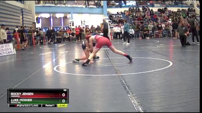 98 lbs Cons. Round 7 - Rocky Jensen, Madison vs Luke Mosher, Ridgeline