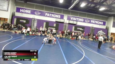 40 lbs Semifinal - Calvin Wight, Westlake vs Hayes Hardy, Box Elder Stingers