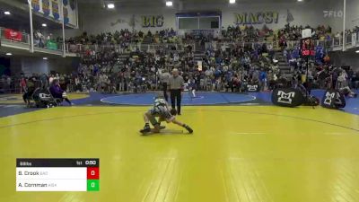 68 lbs Consi Of 16 #2 - Braxon Crook, Bad Karma vs Aidyn Cornman, Kiski Area