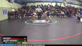 113 lbs Quarterfinal - Gerardo Hernandez, Tonasket vs Seth Finley, Mary Walker