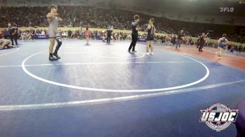 130 lbs Round Of 16 - Hunter Chaney, Tuttle Elite Wrestling Club vs Manny Botone, ANADARKO