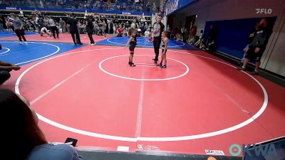 55 lbs Consi Of 8 #2 - Rafael Vargas, Broken Arrow Wrestling Club vs Harper Sampson, Coweta Tiger Wrestling