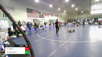 106 lbs Cons. Round 3 - Brysten Schramm, Sanderson Wrestling Academy vs Gavyn DeCol, Uintah