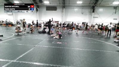 100 lbs Round 1 (4 Team) - Sawyer Mitchell, Storm Wrestling Center vs Paris Watts, AR-15