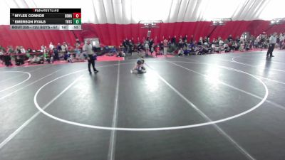 12U Boys - 67 lbs Cons. Round 5 - Emerson Ryals, Team Nazar Training Center vs Myles Connor, Barry Davis Wrestling Academy