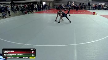 97 lbs Semifinal - Jaxon Linn, Rocori vs Pitzenberger Grady, No-Nonsense