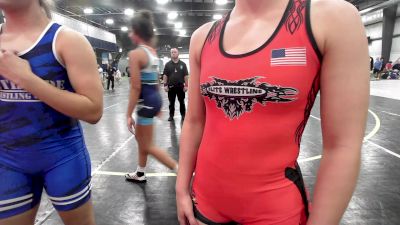 53 kg Rr Rnd 2 - Kylie Gudewitz, MGW Monkey Business vs Kayla Batres, CT Whale Girls