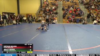 70 10U Quarterfinal - Arthur Nelson, Blaine Wrestling vs Bryce Heimer, Immortal Athletics WC