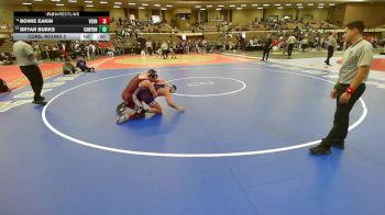165 lbs Cons. Round 2 - Bowie Eakin, Vernon vs Bryar Burks, Canyon