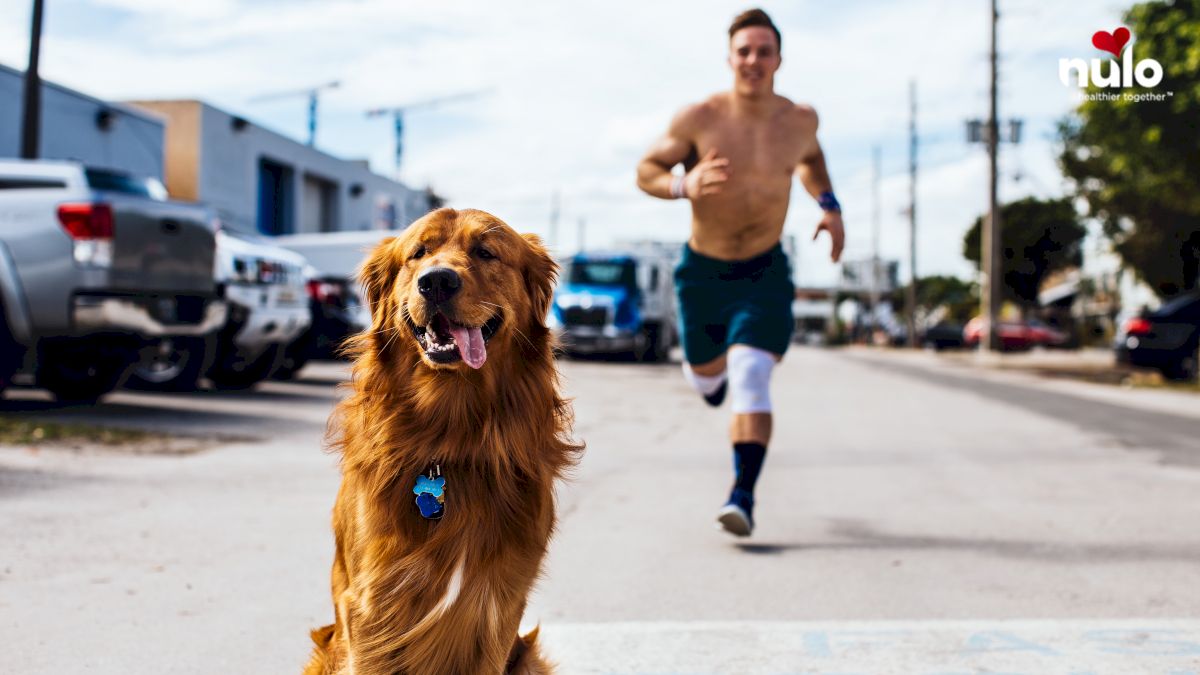 Athletes And Their Dogs: Noah & Max