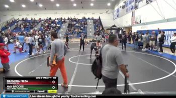 116 lbs Quarterfinal - Deandra Meza, Pounders WC vs Ava Brooks, Villa Park High School