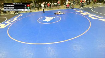 144 lbs Cons. Round 5 - John Gough, Unattached vs Caleb Dennis, Unattached