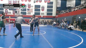172 lbs Semifinal - Aaron Supler, McGuffey vs Domenic Willis, Laurel