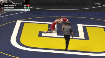 141 lbs Final - Vince Cornella, Cornell vs Cj Composto, Penn