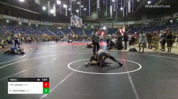 Semifinal - Kagan Lenzen, Douglas Wrestling Club vs Cooper Voorhees, Black Hills Academy