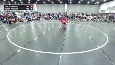 126 lbs Carter Dawson, Team Oregon vs Derion Williams, Ohio Gray
