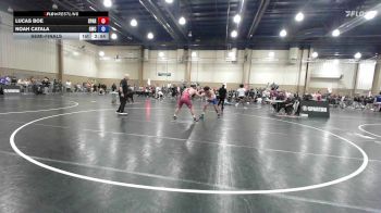 165 lbs Semifinal - Lucas Boe, Spartan RTC @LHP vs Noah Catala, Gladiator Wrestling