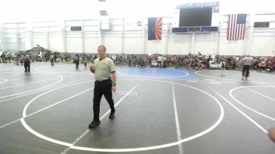 90 lbs Quarterfinal - Gavin Korver, WAR Wrestling Club vs Bruno Ramirez, Silverback WC