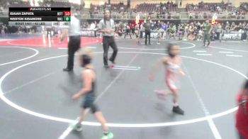 42 lbs Rr Rnd 1 - Anthony Vigil, Montrose Elite vs Carson Bailey, Stout Wr Acd