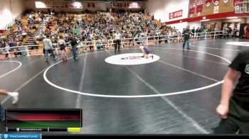 105 lbs Quarterfinal - Lilly Quintanilla, Thermopolis vs Wyatt Sorrels, Lander Middle School