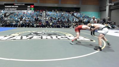 165 lbs Round Of 16 - Xander Nielsen, Juab vs Alex Crawley, Canyon View UT