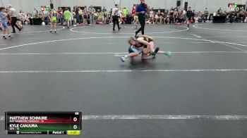 68 lbs Semis (4 Team) - Kyle Canjura, GPS vs Matthew Schnure, Mat Warriors Maniacs