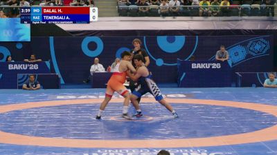 110 kg 1/8 Final - Harsh Dalal, India vs Arystan Temergali, Kazakhstan
