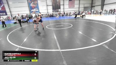 96 lbs Rd# 6- 9:00am Saturday Final Pool - Hunter Kapitula, Mat Assassins vs Jack Miller, PA Gold