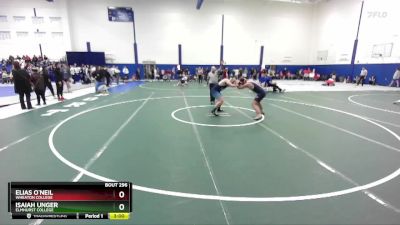 184 lbs Cons. Round 1 - Elias O`Neil, Wheaton College vs Isaiah Unger, Elmhurst College