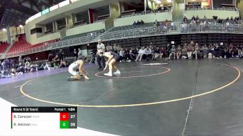 132 lbs Round 5 (8 Team) - Ryan Heiman, Garden City vs Brayden Canoyer, Waverly