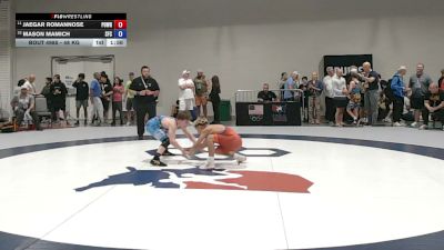 48 kg Champ. Rd Of 32 - Jaegar RomanNose, Position Wrestling vs Mason Mamich, Seasons Freestyle Club