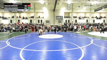 150 lbs Round Of 32 - Thallon Andrade, Middleborough vs Ezra Baillargeon, Cumberland