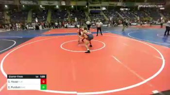 195 lbs Quarterfinal - Chase Youso Youso, Flathead Valley WC vs Corbin Purdum, Chatfield Wrestling Club