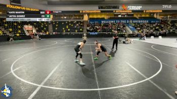 110 lbs 5th Place Match - Kate Martin, Mount Vernon vs Jayva Gomez, South Tama