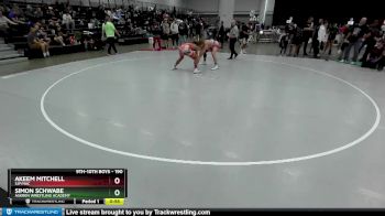 190 lbs 7th Place Match - Akeem Mitchell, SJF/HAC vs Simon Schwabe, Askren Wrestling Academy