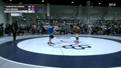 74 kg Champ. Rd Of 64 - Quintraylon Johnson, Texas vs Mac Crosson, Sebolt Wrestling Academy