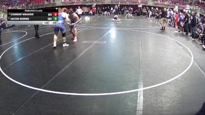 195 lbs Cons. Round 4 - Jacob Burns, Gibbon Wrestling Club vs Conner Weaver, Roughriders
