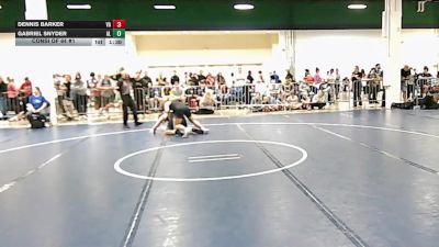 150 lbs Consi Of 64 #1 - Dennis Barker, VA vs Gabriel Snyder, AL