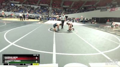 3A-152 lbs Champ. Round 1 - Garrett Forbes, La Pine vs Kamran Ness, Santiam Christian