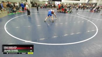 126 lbs Cons. Round 6 - Truman Folkers, Sebolt Wrestling Academy vs Cole Faircloth, Aniciete Training Club