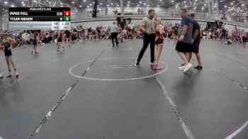 84 lbs Round 6 (8 Team) - Tyler Gieger, The Outsiders vs Piper Full, U2 Upstate Uprising