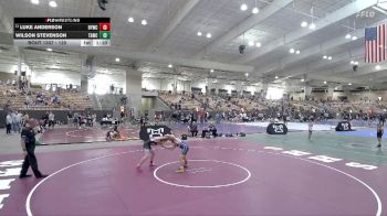 120 lbs 3rd Place Match - Luke Anderson, Buckhorn Youth Wrestling Club vs Wilson Stevenson, The Academy Wrestling Club