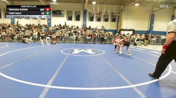 107 lbs Consi Of 8 #2 - Brianna Burns, North Attleborough vs Tori Tully, Carver