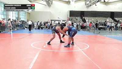 222-H lbs Consolation - Bernardo Dejesus, AMERICAN MMA AND WRESTLING vs Chase Lewis, Henlopen Hammers