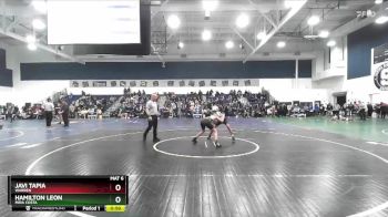 106 lbs Cons. Round 4 - Hamilton Leon, Mira Costa vs Javi Tapia, Warren