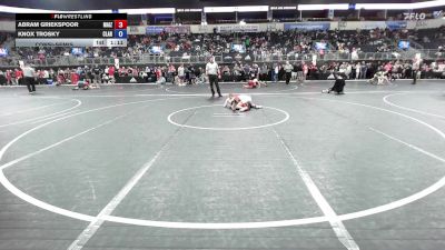 78 lbs Consolation - Abram Griekspoor, Maize vs Knox Trosky, Claremore Wrestling Club