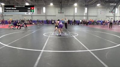 157 Silver Cons. Round 3 - Wyatt Raab, Lakeland vs Trystan Blenis, University Of The Ozarks