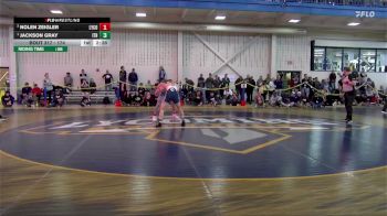 174 lbs 1st Place Match - Jackson Gray, Ithaca vs Nolen Zeigler, Lycoming